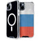 Russian Flag Distressed iPhone 14 Plus MagSafe Case